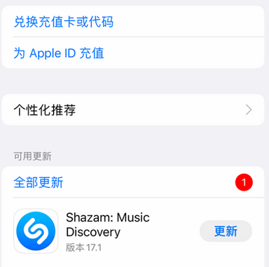 龙马潭苹果维修分享无法在iPhone上下载或更新应用办法 